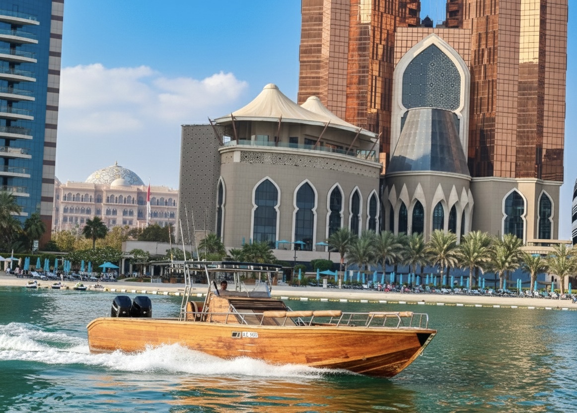 SHARING WOODEN BOAT - ABU DHABI, UAE - Image 2